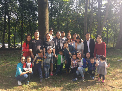 月亮島自駕游合影